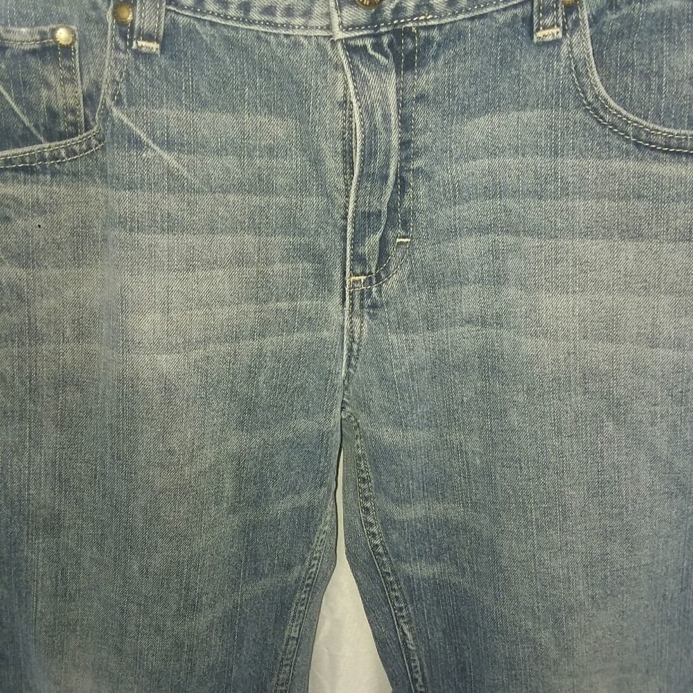 Urban Pipeline youth16 husky jeans blue denim relaxed fit light wash 5 pocket